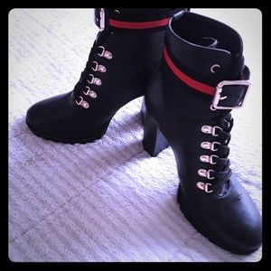 Brand new healed boots.